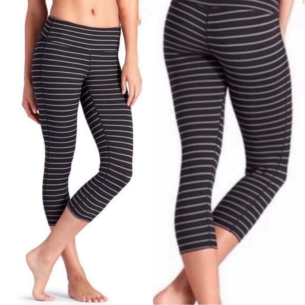 Athleta Chaturanga Striped Pants